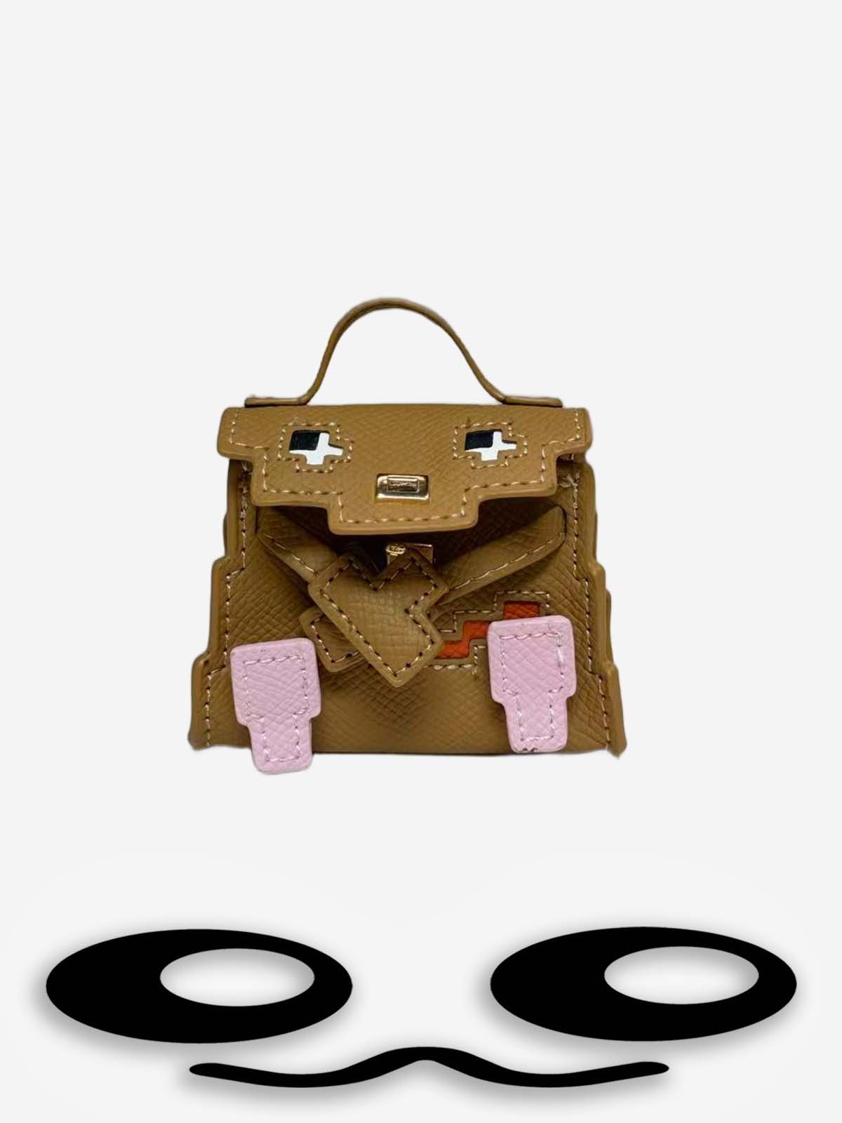 Labubu Mini Pixel Art Bag Charm