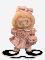 LABUBU Clothes Blush Pink Miu Miu Suit
