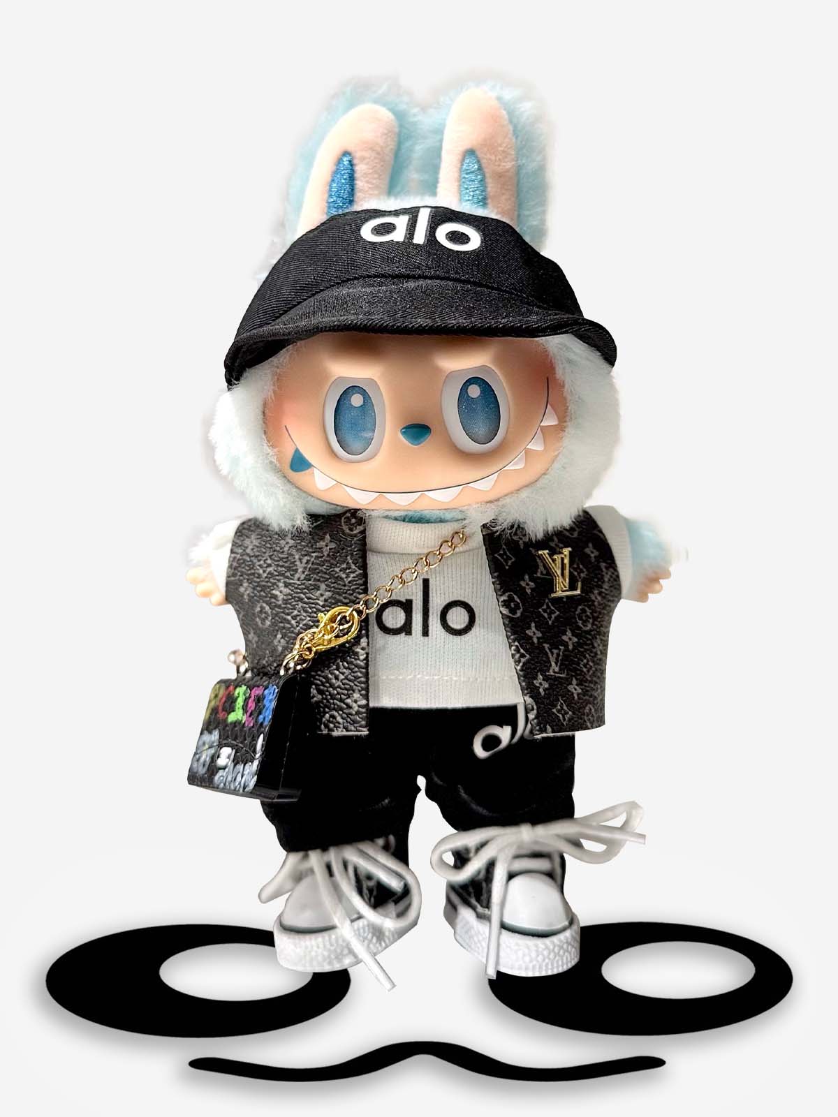 OwO Labubu Alo Cap & LV Jacket