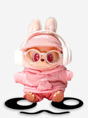 LABUBU Clothes Alo Pink Casual Set