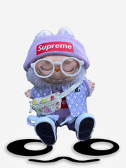 LABUBU Clothes LV Lavender Set