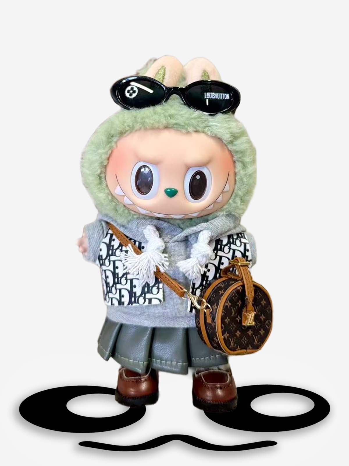 LABUBU Clothes Dior Preppy-Style Vest