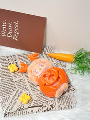 LABUBU Clothes Pumpkin Glow Halloween Outfit