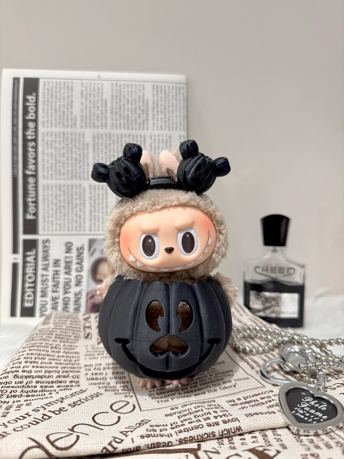 LABUBU Clothes Midnight Pumpkin Ensemble