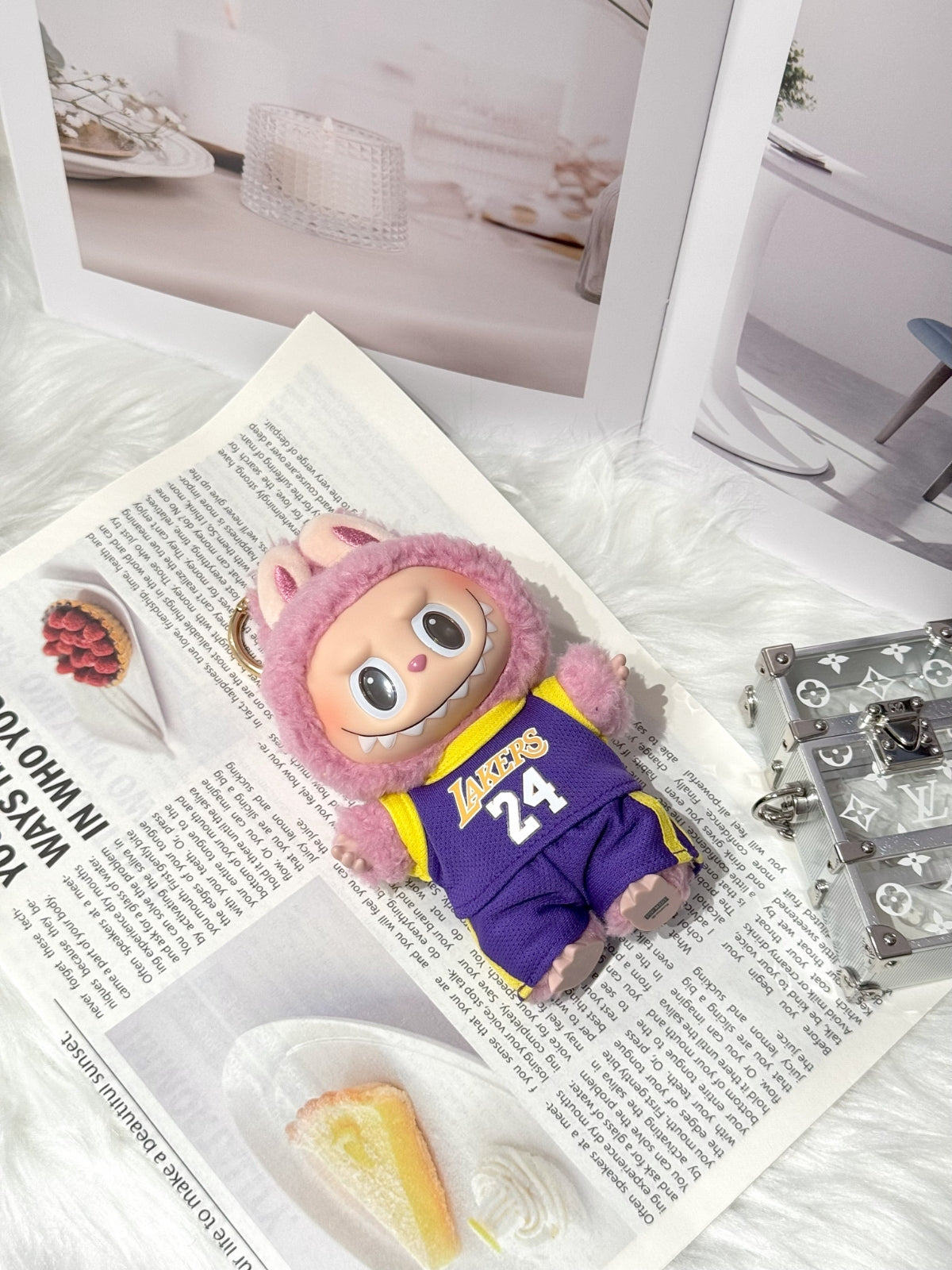 LABUBU Clothes Kobe Jersey Set