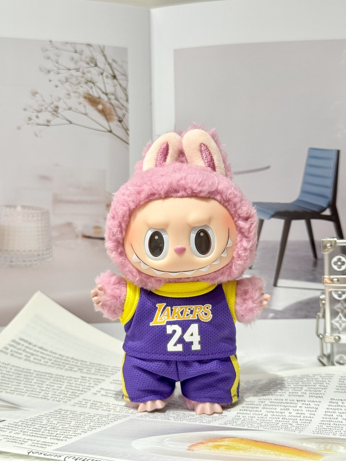 LABUBU Clothes Kobe Jersey Set