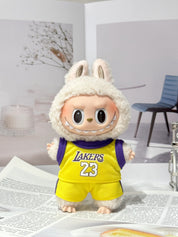 LABUBU Clothes LeBron James Jersey Set