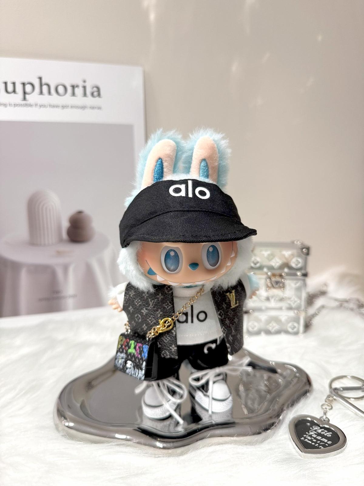 OwO Labubu Alo Cap & LV Jacket