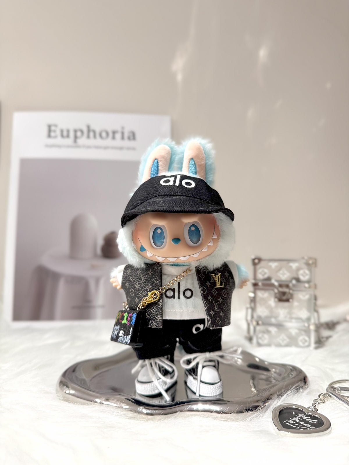 OwO Labubu Alo Cap & LV Jacket