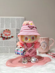 OwO Labubu Prada Hat & LV Bag Labubu