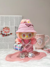 OwO Labubu Prada Hat & LV Bag Labubu