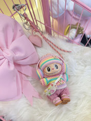 LABUBU Clothes LV Rainbow Crewneck Sweater