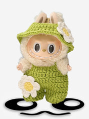LABUBU Clothes Green Crochet Kit
