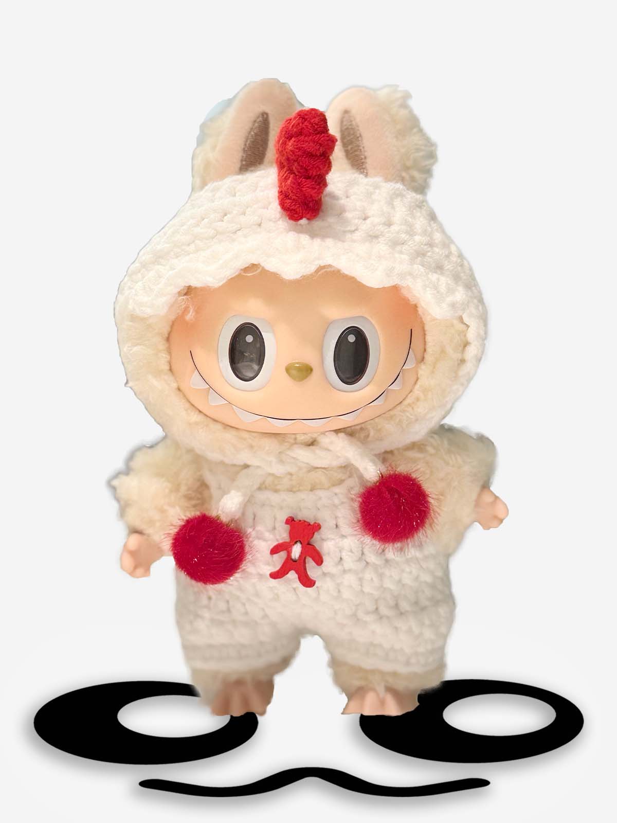 LABUBU Clothes Rainbow Dinosaur Crochet Kit