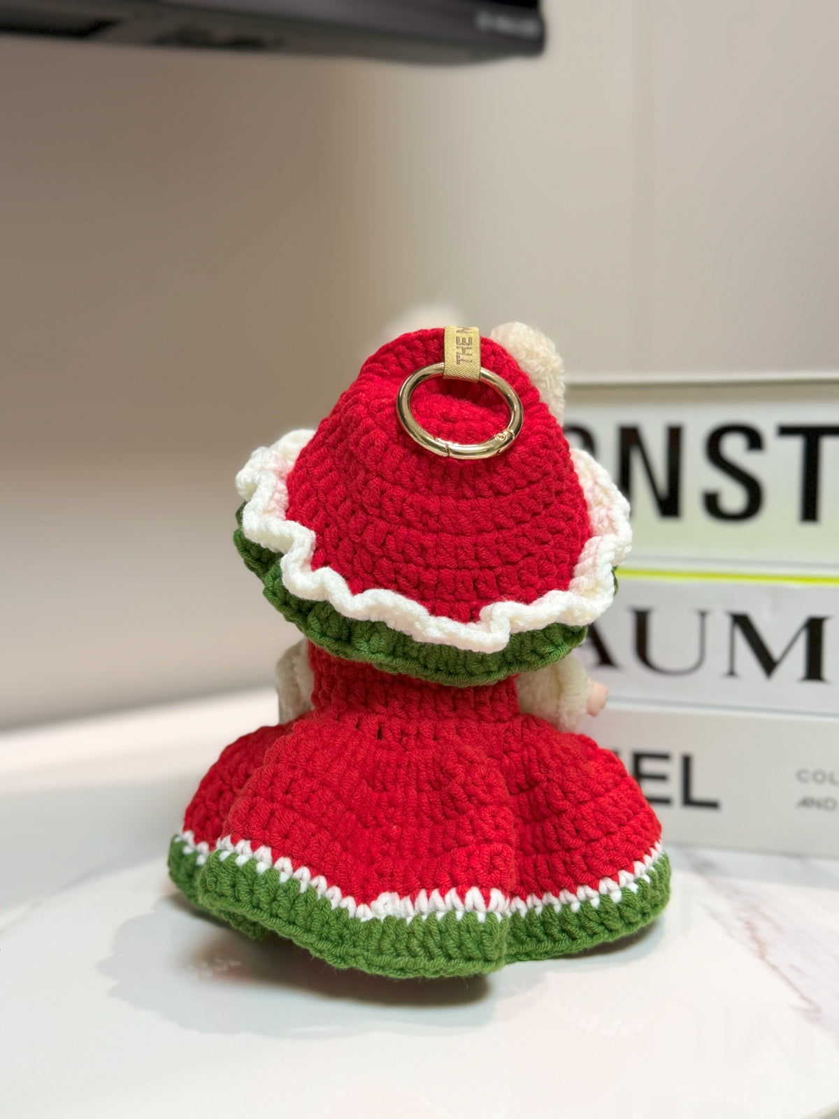 LABUBU Clothes Watermelon Dress Crochet Kit