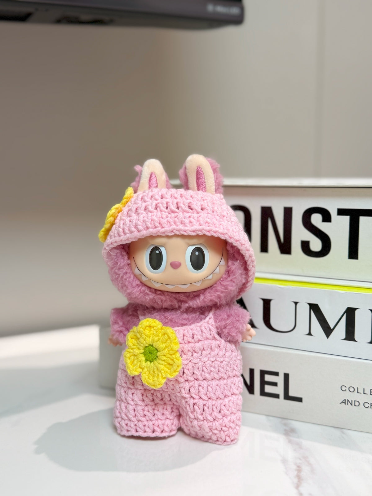 LABUBU Clothes Pink Dress Crochet Kit