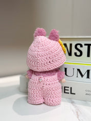 LABUBU Clothes Pink Dress Crochet Kit
