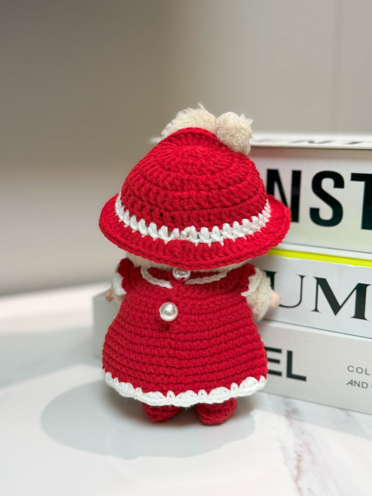 LABUBU Clothes Red Dress Crochet Kit