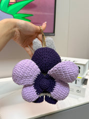 LABUBU Clothes Purple Butterfly Dress Crochet Kit