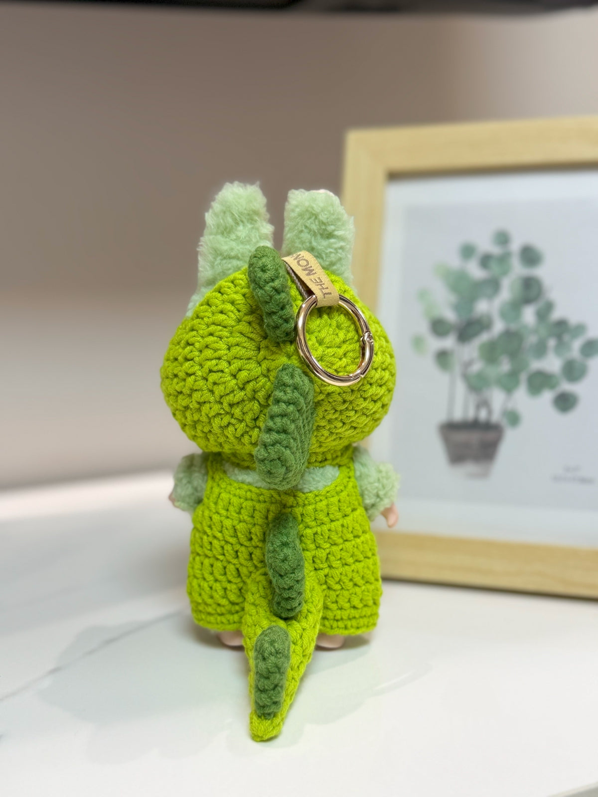 LABUBU Clothes Green Dinosaur Crochet Kit