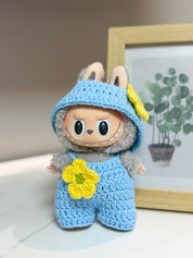 LABUBU Clothes Blue Crochet Kit