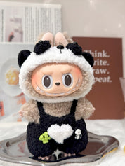 OwO Labubu Smiley Panda Labubu