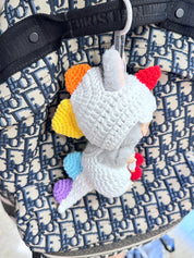LABUBU Clothes Rainbow Dinosaur Crochet Kit