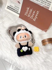 LABUBU Clothes Crocheted Panda Set