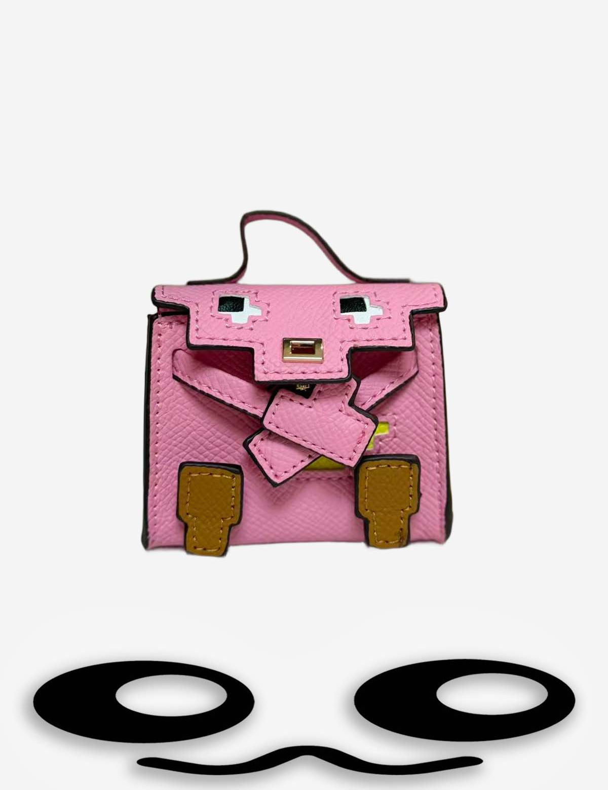 Labubu Mini Pixel Art Bag Charm