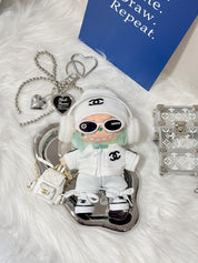 LABUBU Clothes Blanc Chanel Casual Suit