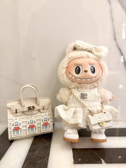 LABUBU Clothes Chanel White Elegant Dress