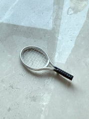 Labubu Mini Silver Tennis Racket – Sports Accessory